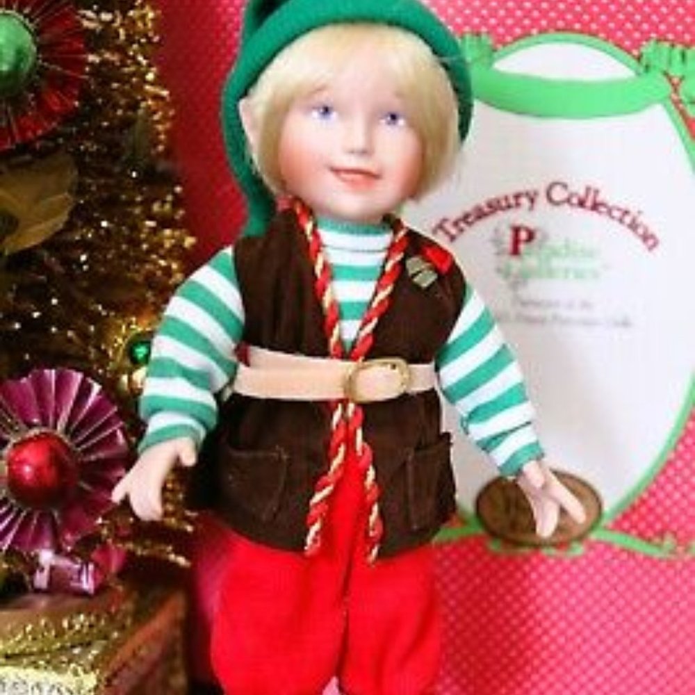 Playful Elf - Santa's Elves Treasury Collection Paradise Galleries-New in Box